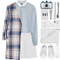 I feel like this is my color palette this year (or maybe every year)

#blue #fallfashion #fall #white #style