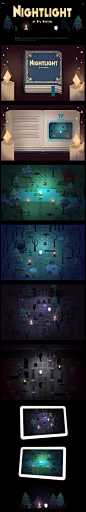 Nightlight - game concept on Behance,Nightlight - game concept on Behance