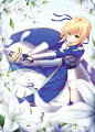 saber
P站画师：mito  id=8189060