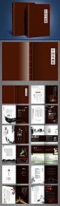 全套中国风画册广告公司企业文化画册