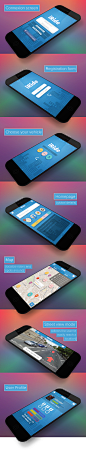 iRide (3 days project) - 2013 on App Design Served
