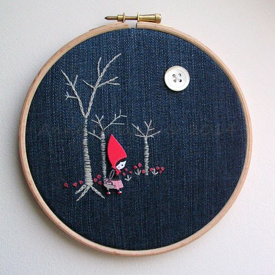 Embroidery Hoop Art 