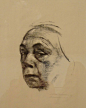 凯绥·珂勒惠支（Kaethe Kollwitz）素描 