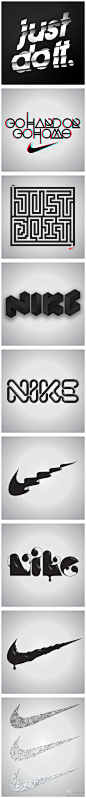 耐克 - NIKE 的那些设计。
