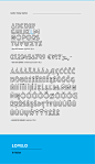 Lovelo font | Fontfabric™