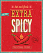 Vintage Extra Spicy Poster. Vector illustration._Yestone