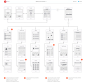 Mobile Visual Flowchart for OmniGraffle & Illustrator : Our new UX Kit is available for OmniGraffle and Illustrator / EPS. The Mobile App Visual Flowchart shows an app's architecture, interactions and layout in one pixel perfect deliverable.