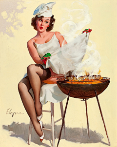 Trump&pang采集到Gil Elvgren