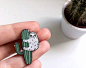 PRE-ORDER, Sloth Enamel Pin, Cute Enamel Pin, Sloth, Cactus Enamel Pin, Cactus Lapel Pin, Hard Enamel, Sloth Pin, Sloth Gifts, animal pins