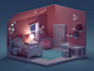 Quick Cute Room : quick render to pass the time between projects