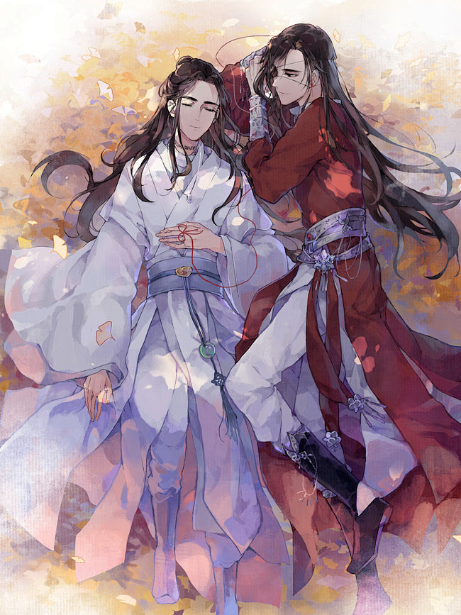 天官赐福同人图插画壁纸天官赐福花怜半次元第一中文cos绘画小说社区