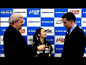 2010年国际乒联职业巡回赛总决赛 1/4决赛福原爱赛后采访 英式中文与日式东北话