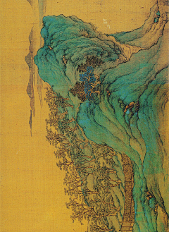 我爱设计·呵呵采集到绘画——国画（山水）