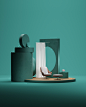 set design  design ArtDirection CGI italia furniture magazine