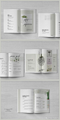 9款极简风格画册版式设计收藏 [互粉] #设计... 来自字体品牌精选 - 微博