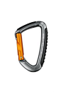 Hook, aluminium, galvanized, orange, rugged