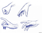 百家人体结构画法 之 手部-手势动作