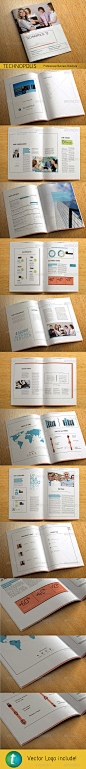 TECHNOPOLIS - Modern Business Brochure - GraphicRiver Item for Sale
