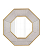 Wallis Octagonal Wall Mirror: 