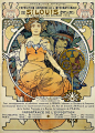 Louisiana Purchase Exposition 1904 (St. Louis)  Mucha poster