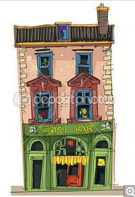 Old cafe facades - c...