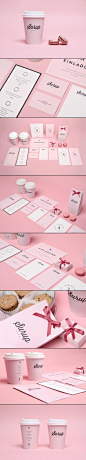 Surup Cafe #identity #packaging #branding #marketing that's just pinky : ) PD