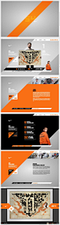 Nike website  http://www.behance.net/gallery/Nike-Bloed-Oranje/519404  #website #nike: 