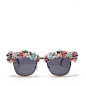 A-morir Ceramic Flowers Sunglasses - A-Morir by Kerin Rose