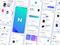 Neura UI Kit : Neura is an e-commerce platform - Made for Sketch, contains 50 screens and various use cases. It is designed to be extremely light and elegantly breathable to provide an immersive experience. Enjoy...