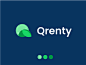 Qrenty Logo Design