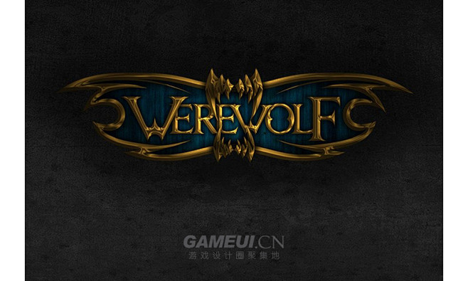 WereWolf狼男-游戏logo-GA...