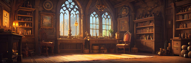 Alchemist's room