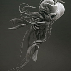 hexiaojiong采集到美国3D生物环境艺术家Tyler Smith