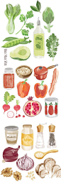 Food Illustration von Ohn Mar Win