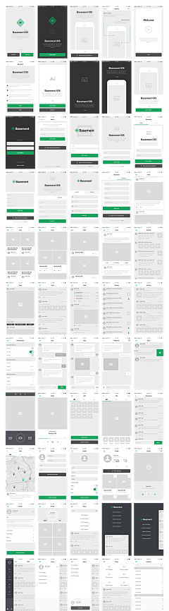 lwjlee采集到Wireframe & prototype