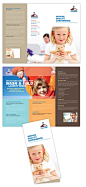 Laundry & Dry Cleaners Tri Fold Brochure Template