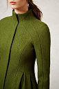 Like the color and tailoring of this coat. Skycape Coat in Green by Nanette Lepore, #Anthropologie