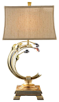 Crystal Branch Gold Table Lamp - traditional - Table Lamps - Lamps Plus