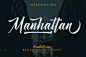 Manhattan Font (Free Download) : The Manhattan Font is a Modern Handlettering Brush Script font. We give you bonus a swash to make your design look more awesome with Manhattan Font. Manhattan Font has a Multilingual Support.Manhattan Font is great for Log