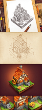 Dribbble - iOs_game_-_house.jpg by Mike | Creative Mints