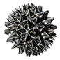 三维渲染未来科幻铁磁流体3D金属PNG免抠图_7