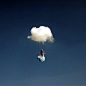 Dream: In My Dreams, Artpicturesdream Symbols, Kids Bedrooms, Magic, Art Photography, Cloud,  Chute, Parachute, Photographers P Artists