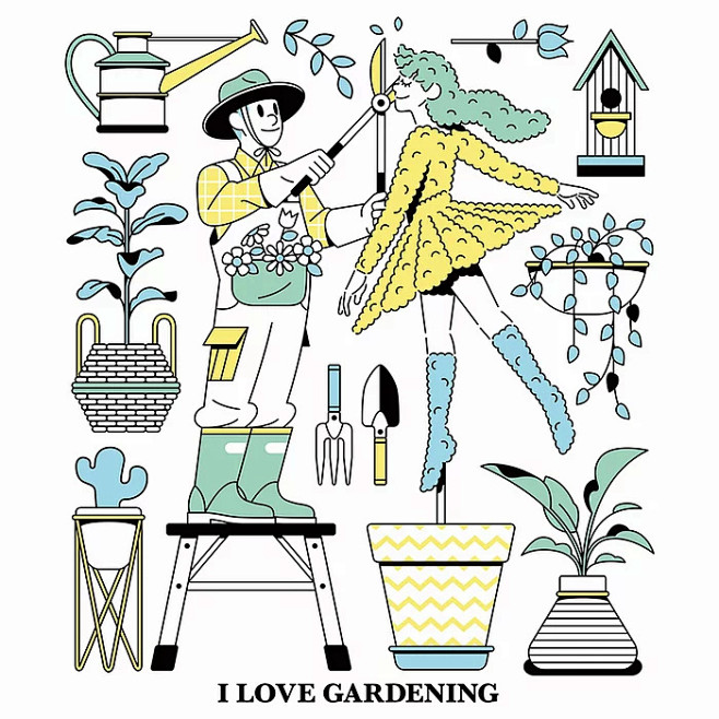 I LOVE GARDENING © J...