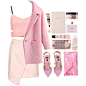A fashion look from December 2014 featuring Topshop, wool coat and pink shoes. Browse and shop related looks.