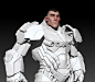 Exoskeleton suit, Mihail  Vasilev : The concept of exoskeleton for FuryLion Studios. 
https://vk.com/dread.core