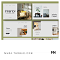 【PPT-293】Interior欧美室内软装家居家具设计方案提案PPT模板-淘宝网