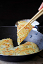 Chinese potato pancake-use water or vegan friendly stock.: 