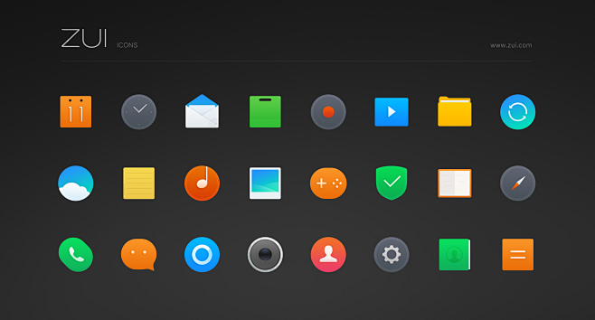 Zui icons a
