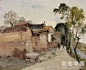 可见之诗:中国油画风景展作品集_好搜图片