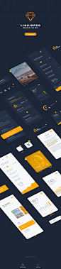 LiquidPro - Sketch UI Kit - Free Download : LiquidPro - Sketch UI Kit